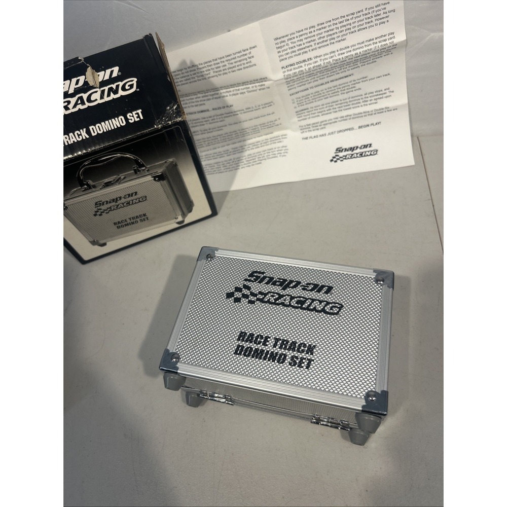 Snap-On Racing Race Track 91 Domino Set - Picture 6 of 7